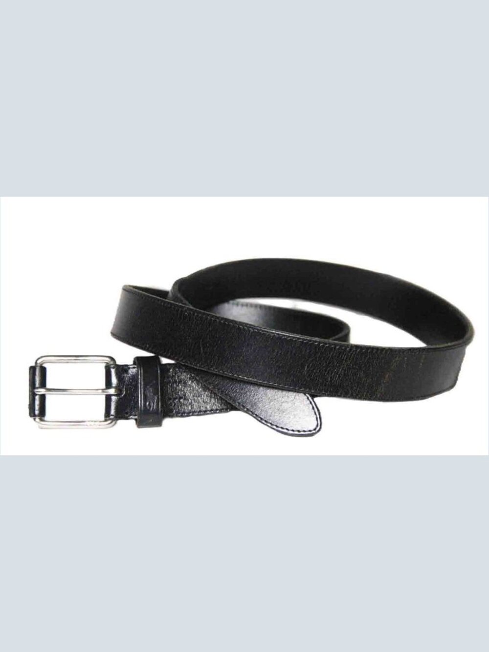 Vintage Polo Ralph Lauren Leather Belt Black Men's Size 40